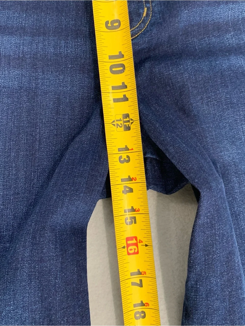 SPANX High Rise Flare Jeans Size 2X Tall Women Blue Denim Tummy Control Wide Leg